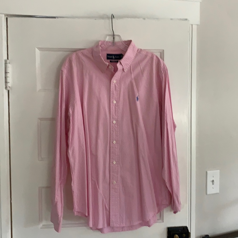 Gently Used Polo Ralph Lauren Classic Fit Button Down (L)